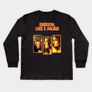 Lucky Man Celebrating ELP's Virtuosos Kids Long Sleeve T-Shirt